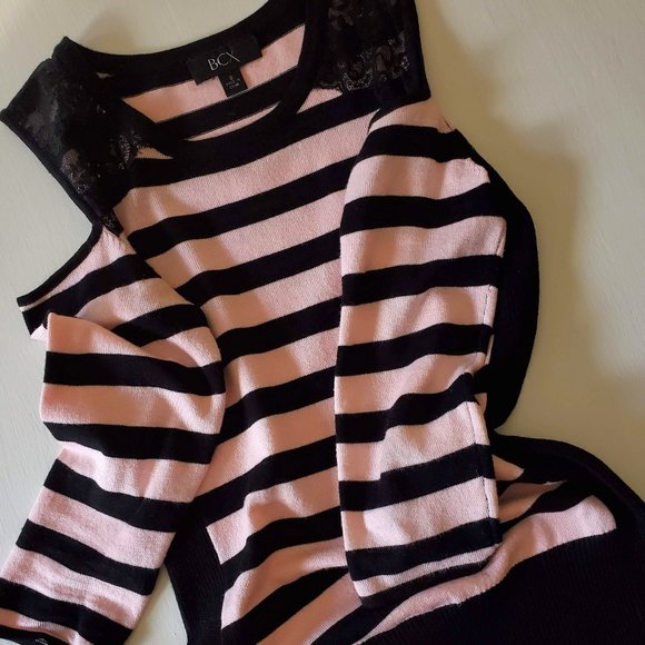 BCX Sweaters - Soft Cold Shoulder Sweater
